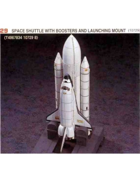 SPACE SHUTTLE ORBITER w/BOOSTERS. Kit montaje maqueta lanzadera espacial. Bilti Hobby.