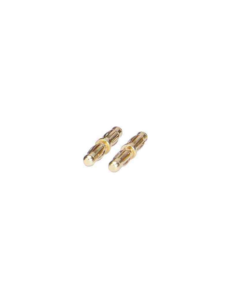 Conector MACHO/Macho 4 mm (2 unidades)