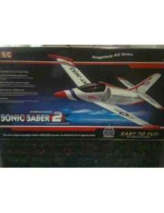 Avión Eléctrico SONIC SABER 2 completo