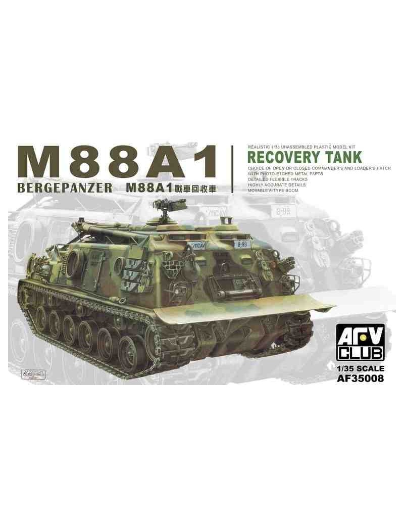 Tanque Estático de Plástico M88A1 , Escala 1/35 fabricante AFV Club