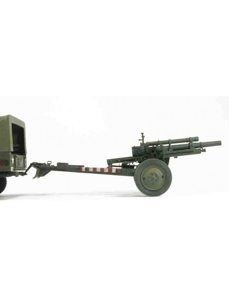 Cañón de Plástico U.S. 105 mm HOWITZER M2A1, Escala 1/35 fabricante AFV Club