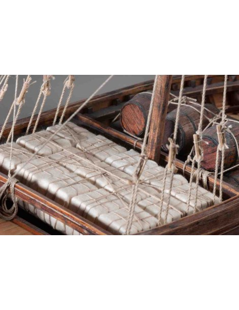 Maqueta Barco Estático de Época en Madera, VIKING KNARR 11th century 1/35. Bilti Hobby Modelismo Naval. Barco Estático.