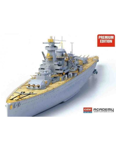 Barco Estático Militar de Plástico, ADMIRAL GRAF SPEE edición especial , Escala 1/350  fabricante Ac