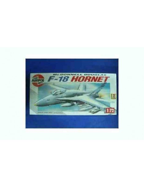 Avión Estático de Plástico, F/A-18A HORNET, escala 1/72  fabricante Airfix. Modelismo Aviones Estáticos. Bilti Hobby.