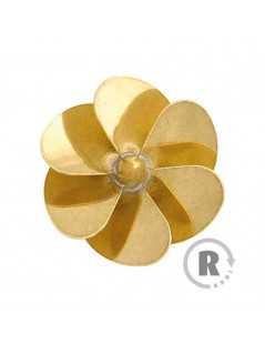 Helice Barco Metalica 6 Palas, Diametro  30 mm,  Giro R,  Metrica   4  fabricante Raboesch