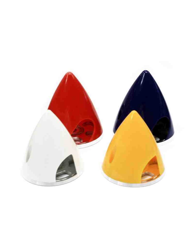 Cono Helice Avion Bipala T/Aluminio D. 70 mm BLANCO