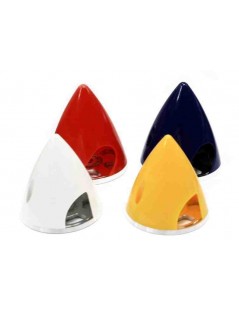 Cono Helice Avion Bipala T/Aluminio D. 75 mm BLANCO