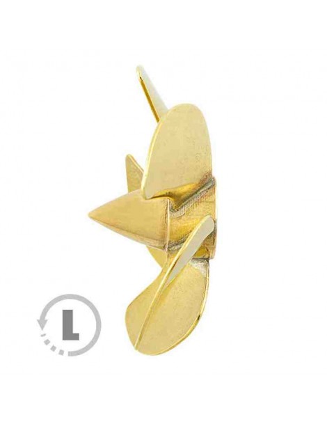 Helice Barco Metalica 5 Palas,   Diametro 60 mm, Giro L,  Metrica 4    fabricante Raboesch