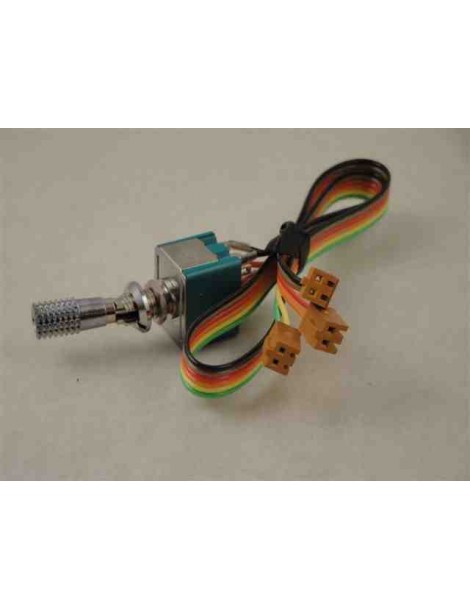 Interruptor 2 Posiciones CORTO con SEGURIDAD 3 conE x IONES