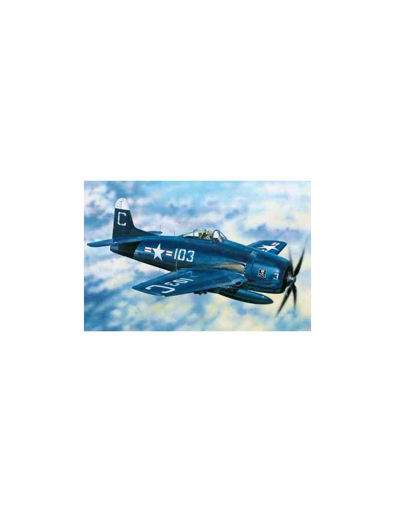 Avión Estático de Plástico, F8F-2 BEARCAT Escala 1/48 fabricante Hobby Boss
