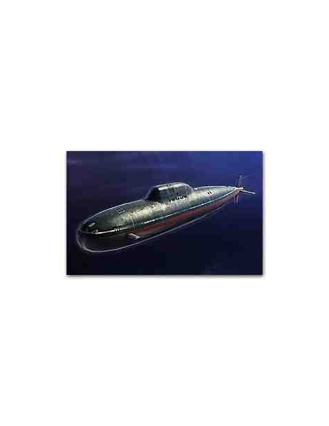 Submarino Estático de Plástico, RUSSIAN NAVy SSN ALFA Escala 1/350 fabricante Hobby Boss