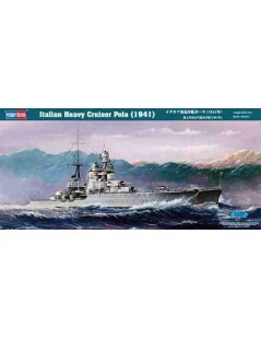 Barco Estático Militar de Plástico, CRUCERO PESADO POLA Escala 1/350