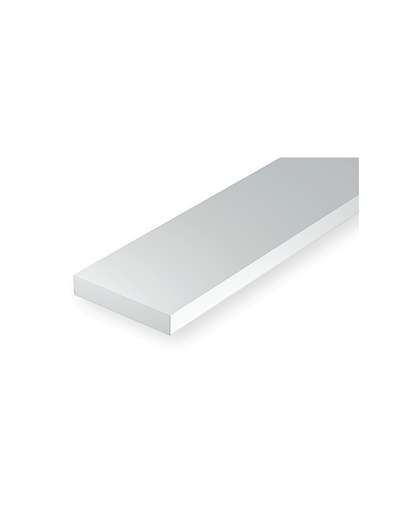PERFIL Plastico 1,0 x 4,8 mm 35cm 1ud.