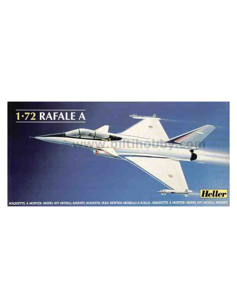 Avión Estático de Plástico, RAFALE A , Escala 1/72  fabricante Heller