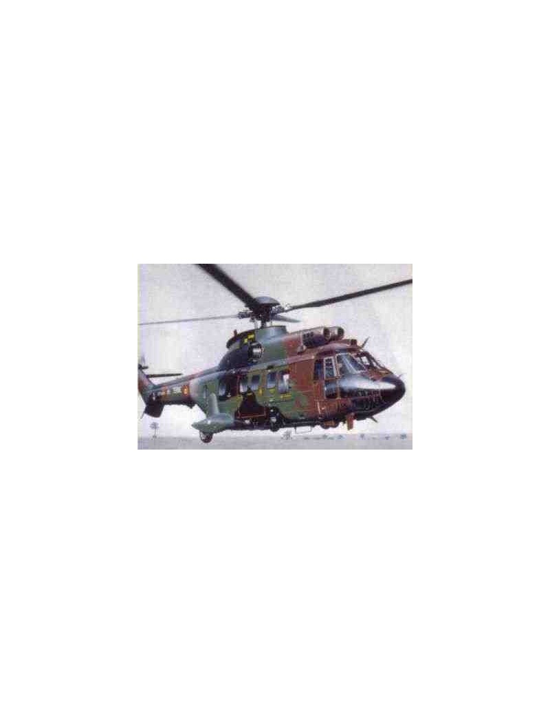 Helicóptero Estático de Plástico, Súper PUMA AS 332 M1 , Escala 1/72  fabricante Heller