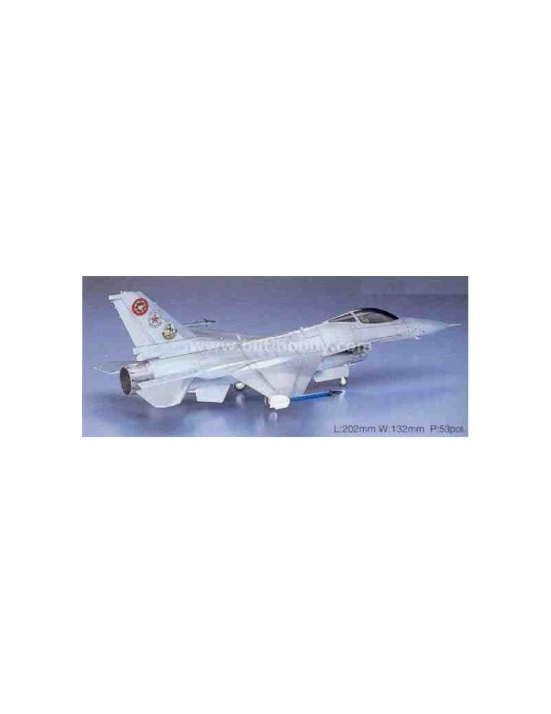 Avión Estático de Plástico, F-16N FIGHTING Falcón TOP GUN , Escala 1/72  fabricante Hasegawa. Modelismo Aviones. Bilti Hobby.
