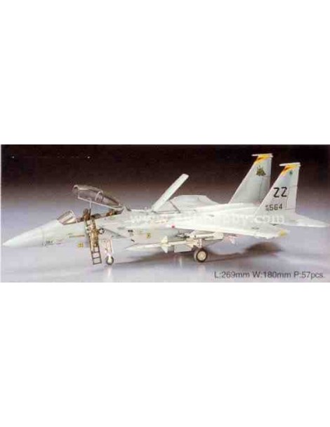 Avión Estático de Plástico, F-15D/DJ EAGLE , Escala 1/72  fabricante Hasegawa. Modelismo Aviones. Bilti Hobby.