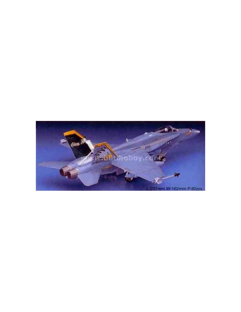 Avión Estático de Plástico, F/A-18C HORNET , Escala 1/72  fabricante Hasegawa. Modelismo Aviones. Bilti Hobby.
