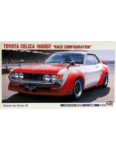Coche Estático Toyota CELICA 1600GT RACE , Escala 1/24 fabricante Hasegawa