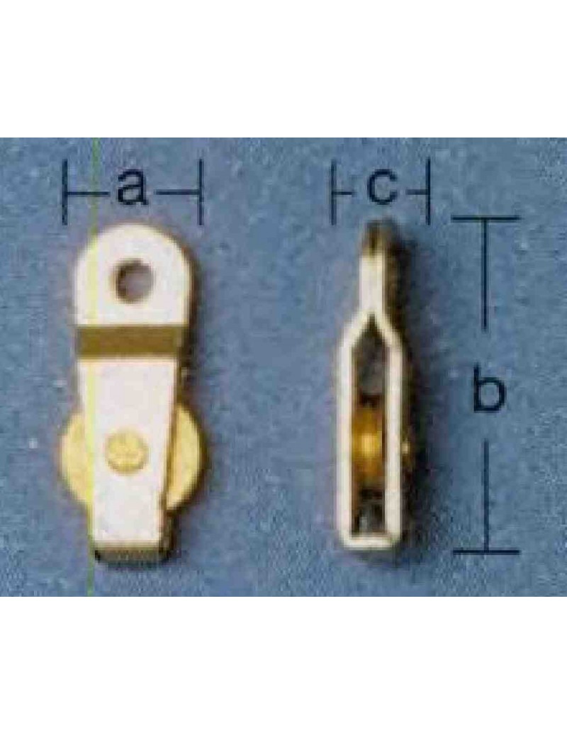 POLEA Sencilla 5 uds 5 x 7 x 3 mm
