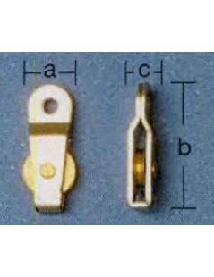 POLEA Sencilla 5 uds 5 x 7 x 3 mm