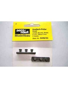 Bita Triple Barco Metalica 17 x 4 mm