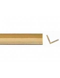 PERFIL de Laton en L 3,5 x 3,5 mm