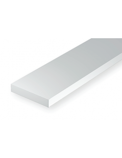 PERFIL Plastico 0,75 x 0,75 mm 35cm 1ud.