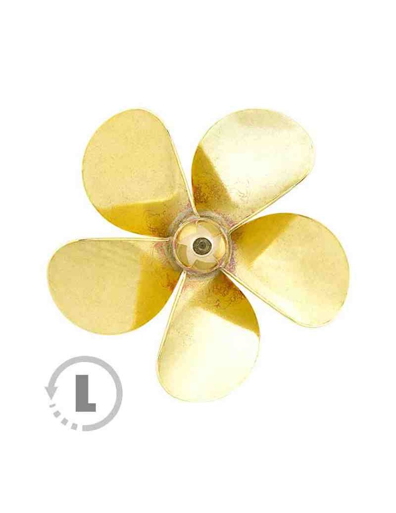 Helice Barco Metalica 5 Palas,  Diametro   65 mm,  Giro L,   Metrica 4   fabricante Raboesch