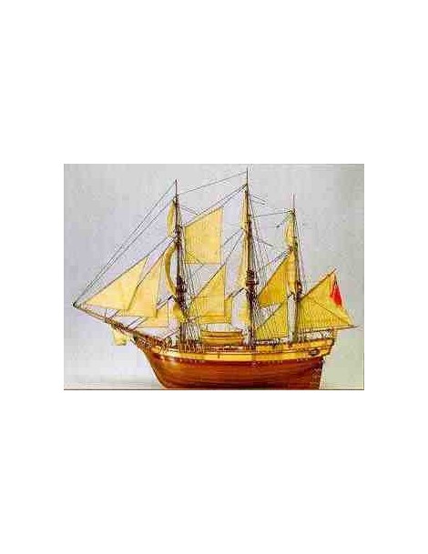 Barco Estático de Época en Madera, H.M.S. Country, fabricante Artesanía Latina