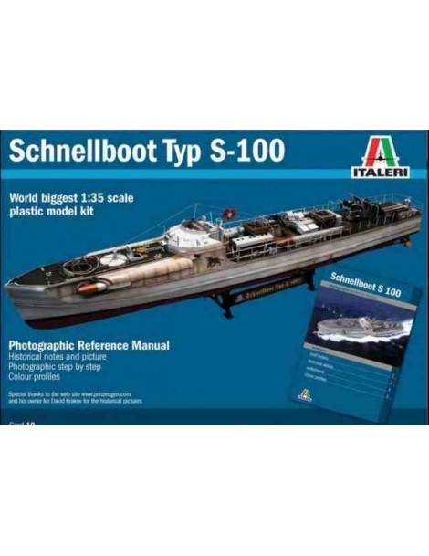 Maqueta SCHNELLBOOT S-100 1/35 | Modelismo Naval | Bilti Hobby