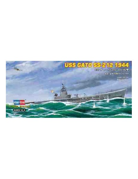 USS GATO SS-212 1944 1/700
