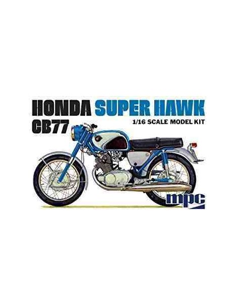MOTOCICLETA HONDA CB77 SUPER HAWK 1/16. Maqueta Moto. Bilti Hobby