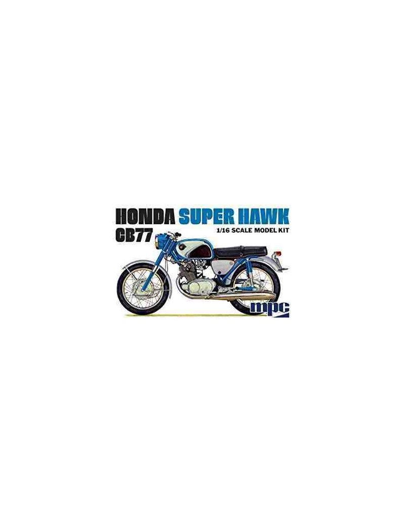 MOTOCICLETA HONDA CB77 SUPER HAWK 1/16. Maqueta Moto. Bilti Hobby