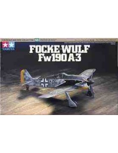 Avión Estático de Plástico, Focke-Wulf FW190 A-3 , Escala 1/72  fabricante Tamiya. Modelismo Aviones. Bilti Hobby.