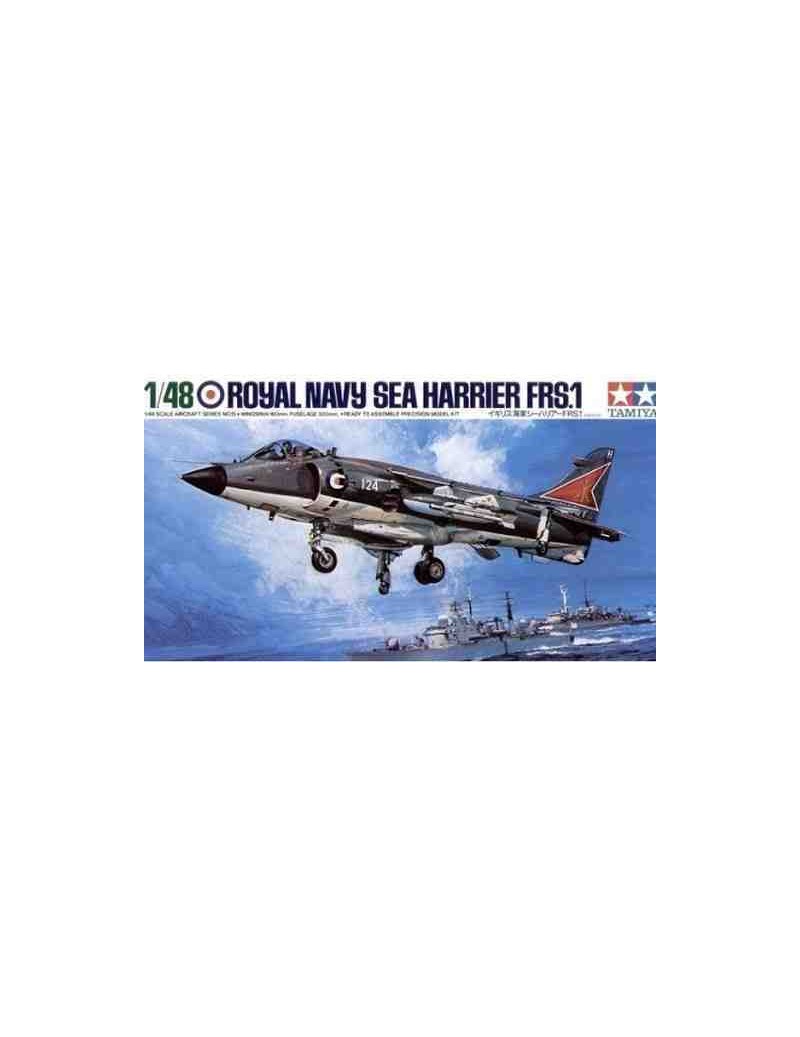 Avión Estático de Plástico, Hawker Sea Harrier , Escala 1/48  fabricante Tamiya. Modelismo Aviones Estáticos. Bilti Hobby.