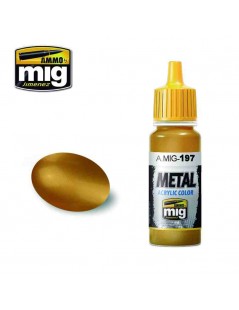 Pintura Acrilica Metalica BRONCE  / BRASS  