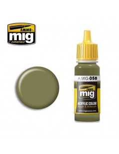 Pintura Acrilica CAQUI VERDE CLARO / LIGHT GREEN KHAKI