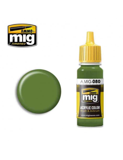 Pintura Acrilica VERDE BRILLANTE / BRIGHT GREEN