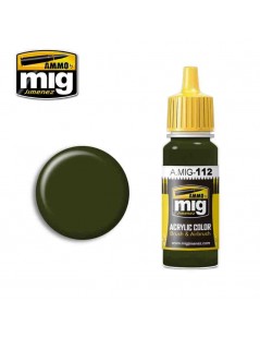 Pintura Acrilica VERDE OLIVA BRITANICO /   BRITISH 1944-45 OLIVE DRAB SCC15