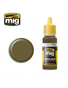 Pintura Acrilica VERDE CAQUI BRITANICO /  BRITISH 1939-42 KHAKI GREEN Nº3