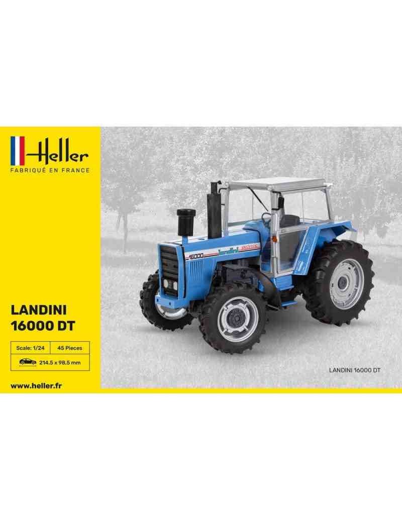 Tractor Estático LANDINI 16000 DT , Escala 1/24  fabricante Heller