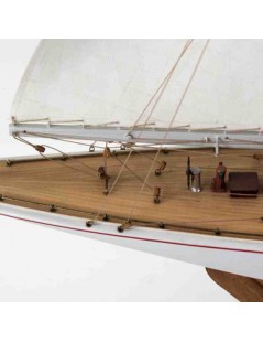 Barco Estático de Época en Madera, RAINBOW 1:80 - COPA AMERICA (con utensilios), fabricante Amati