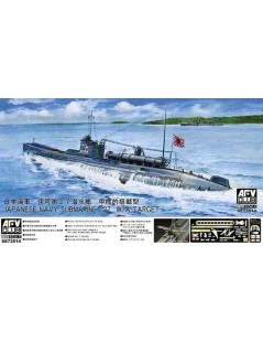 Submarino Estático de Plástico, JAPONES I-27 , Escala 1/350 fabricante AFV club fabricante AFV club