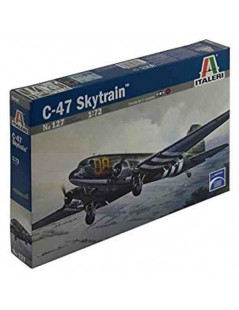 Avión Estático de Plástico, C-47 SKYTRAIN  , Escala 1/72  fabricante Italeri