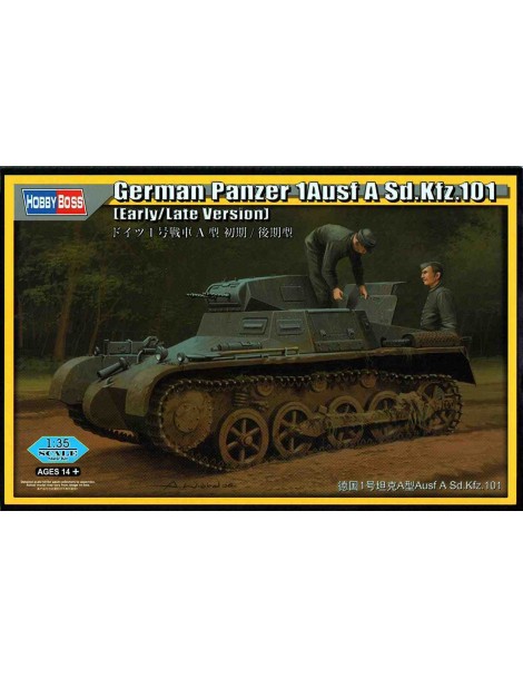 Tanque Aleman Panzer 1 A Sd.Kfz.101 Español 1/35