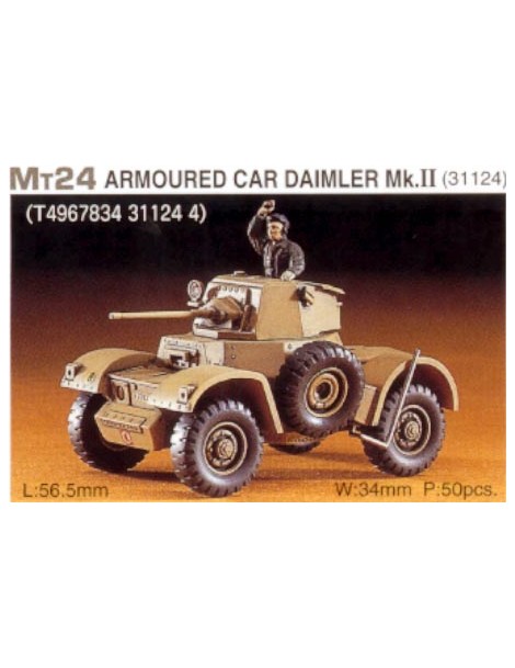 VEHICULO ARMADO DAIMLER Mk.II